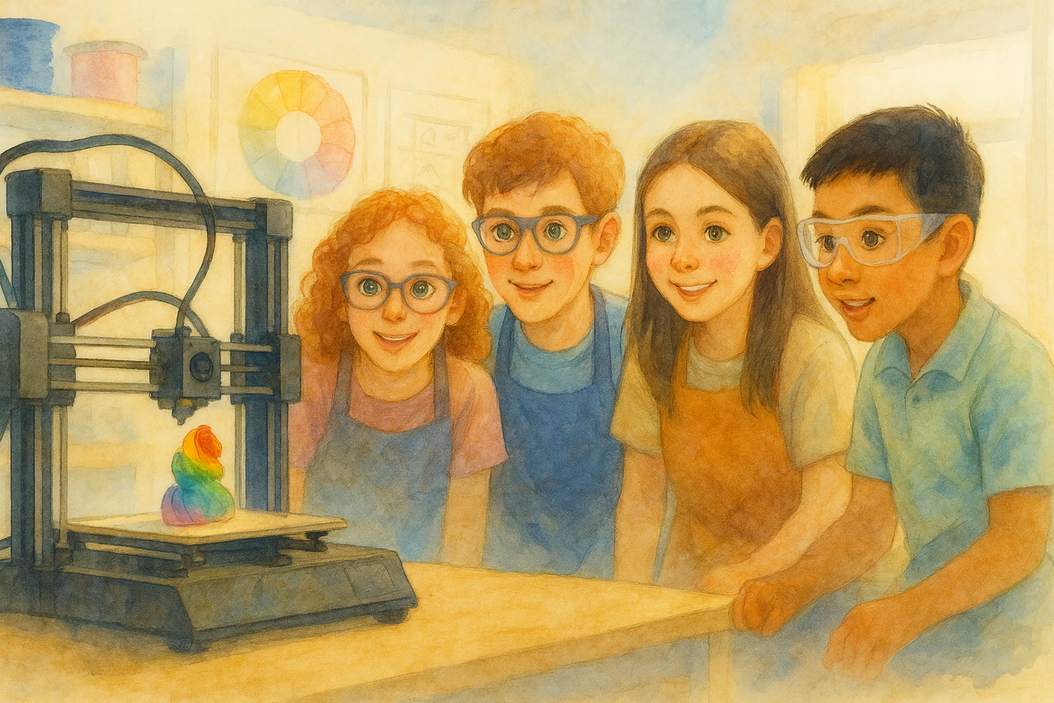 3D Printing & AI 3D Model Design and Painting